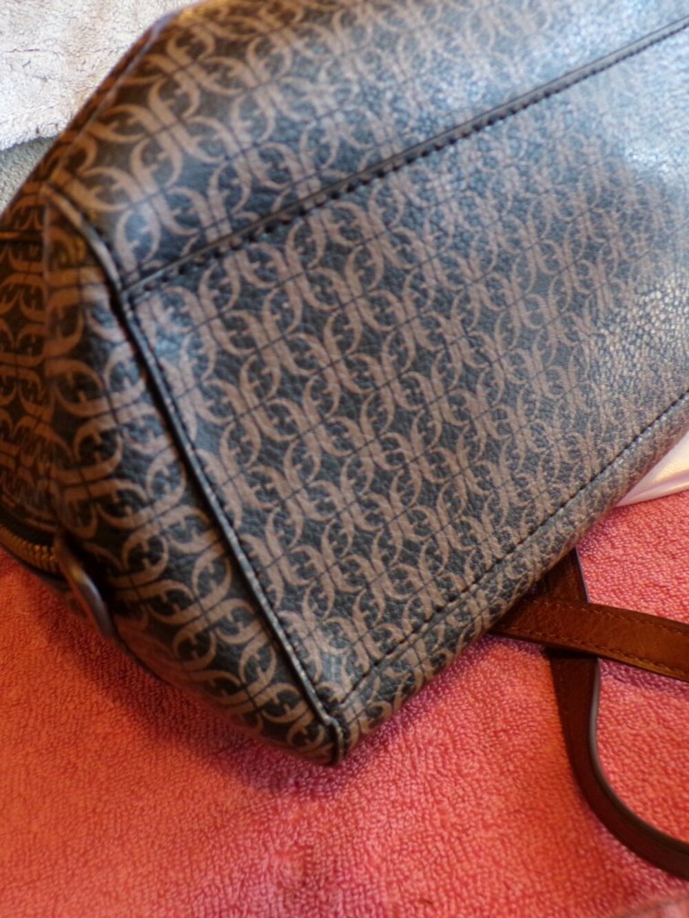 Fossil Tara Monogram Print Purse and Wallet - Picture 5 of 12